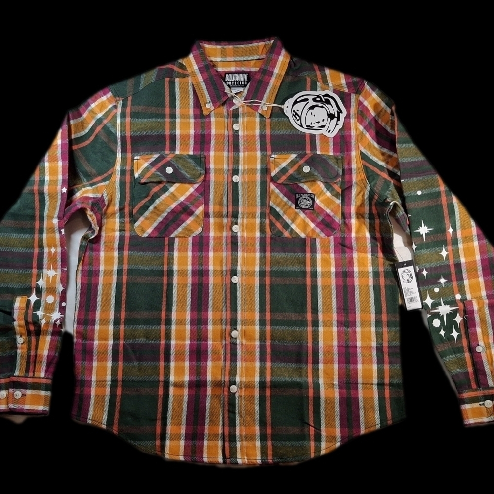 Billionaire Boys Club BB Horizon LS Woven Shirt – Size L